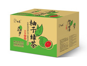 蜂蜜柚子绿茶饮料箱装1L×8瓶