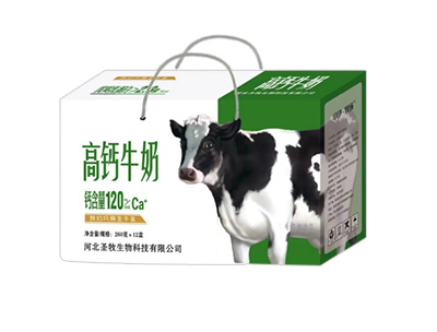 甲伊牧场高钙牛奶纯牛奶260gx12盒