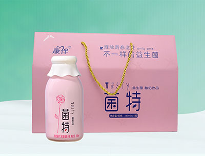 康伴菌特玫瑰味酸奶�品380ml 10瓶