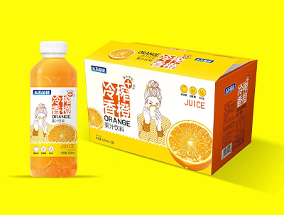 �|方量健冷榨香橙果汁�料620mlx15