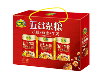 大地五谷杂粮核桃+燕麦+牛奶618gx6盒