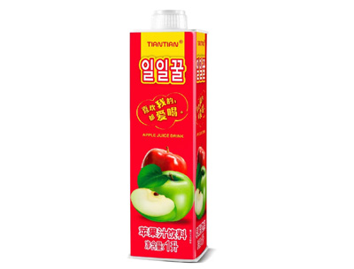 天天苹果汁饮料1L