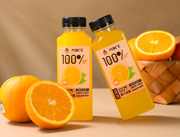 益正元甜橙复合果汁100%果汁含量340克