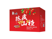 陈皮山楂果汁果肉饮料1.25L×8瓶