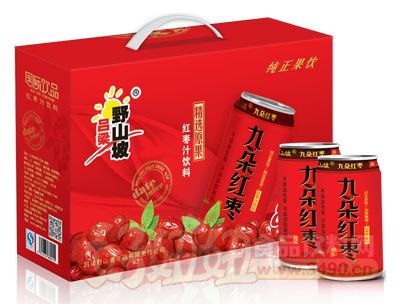 呂梁野山坡九朵紅棗汁飲料