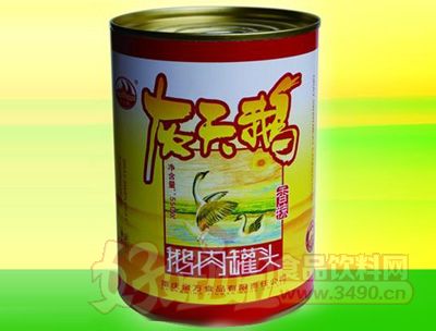 灰天鹅鹅肉罐头550g香辣