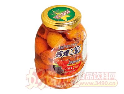 輝煌之星冰糖山楂罐頭260g