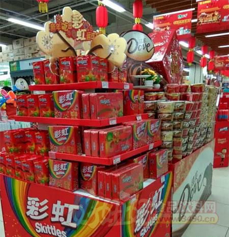 春节各大饮料品牌在商超如何陈列